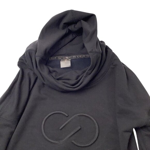Calia by Carrie Underwood Funnel Neck Black Hoodie Sweatshirt Womens Size S - Picture 2 of 10